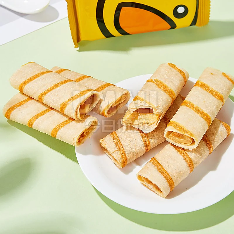 Kaman Crispy Egg Rolls Salted Egg Yolk Flavor - 10 Packs, 219g - Image 4