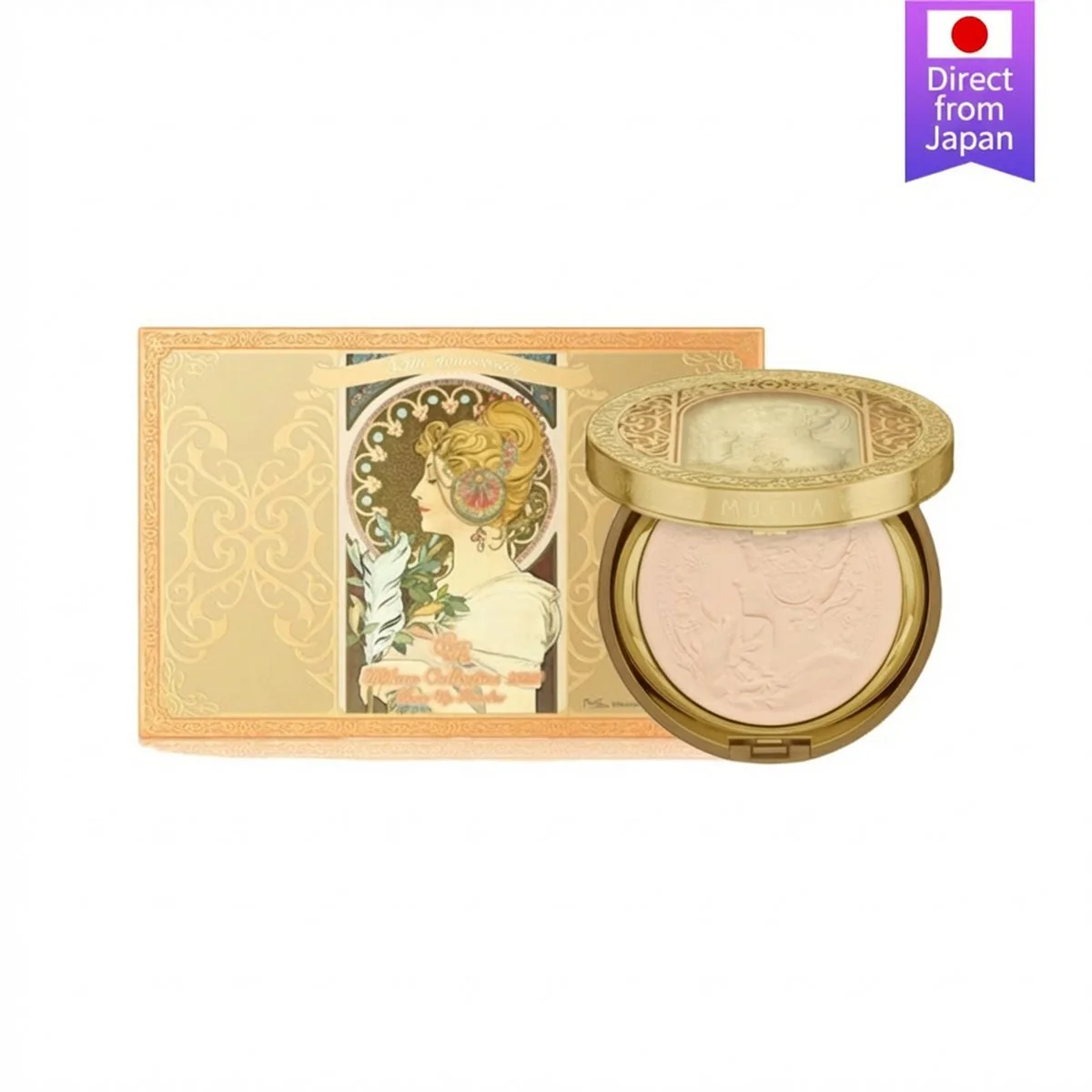 Kanebo Milano Collection 2025 Limited Edition Face Powder 30g - Mucha Edition Translucent Setting Powder