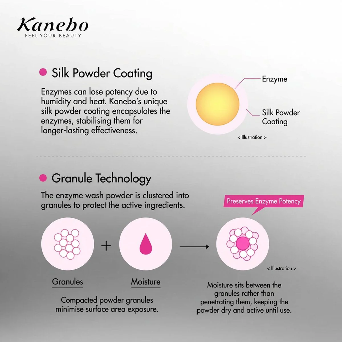 Kanebo Suisai Beauty Clear Black Powder Wash – Charcoal Enzyme Face Wash Powder 0.4g x 32 Capsules - Image 3