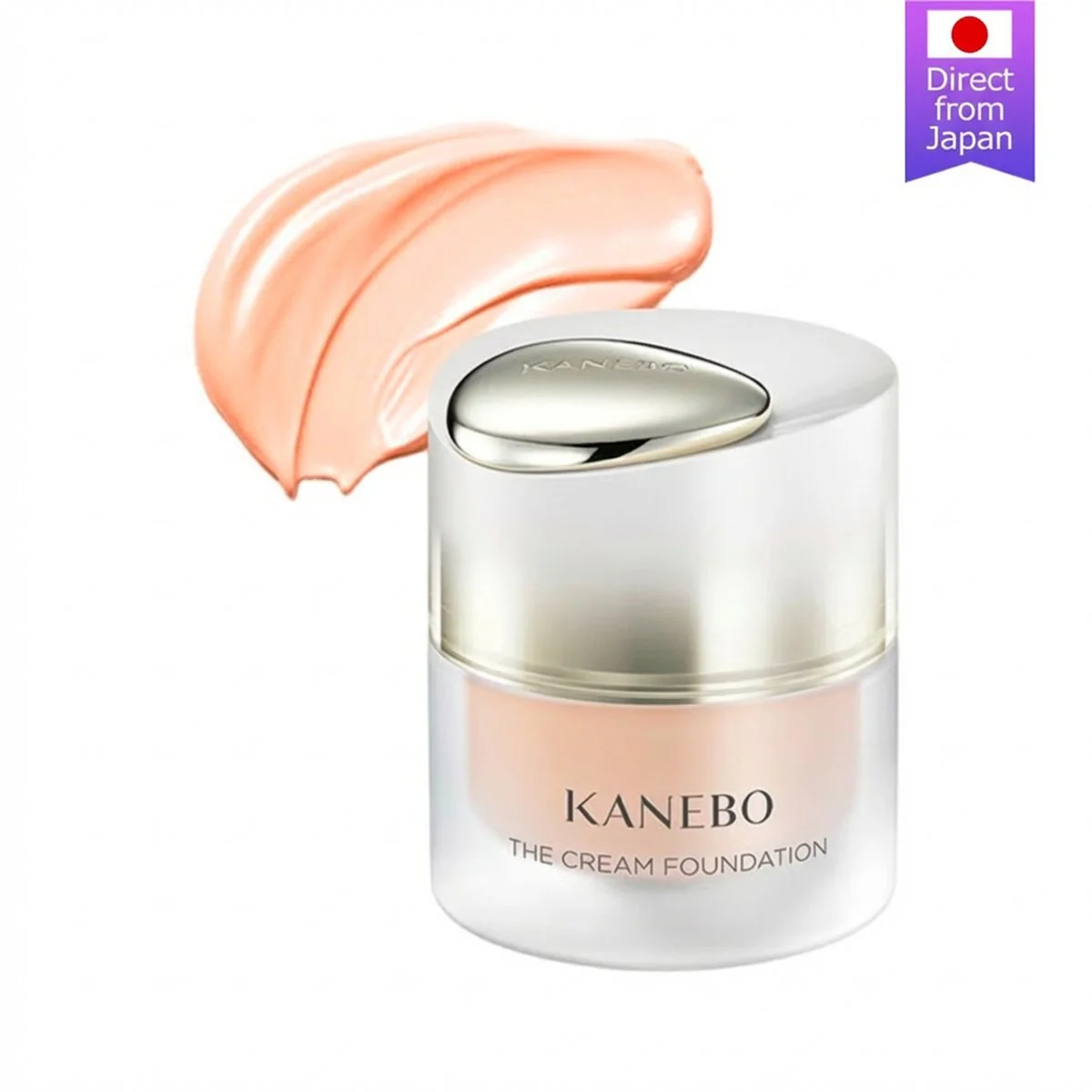 Kanebo The Cream Foundation PO-B 30ml (Japan Version) – Luminous Hydrating Coverage