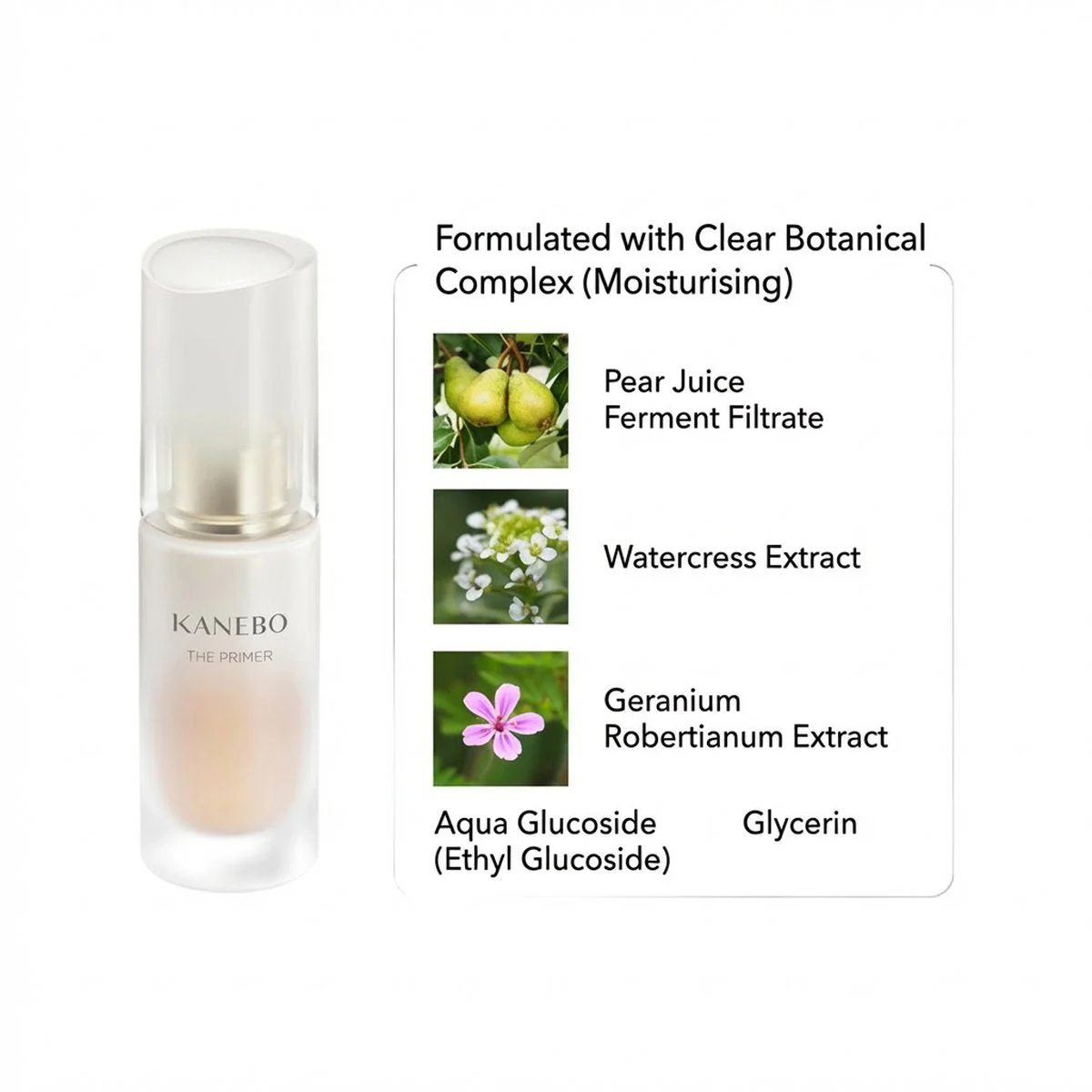 Kanebo The Primer SPF10/PA+ - 27ml - Smoothing, Radiance-Boosting Makeup Base - Image 5