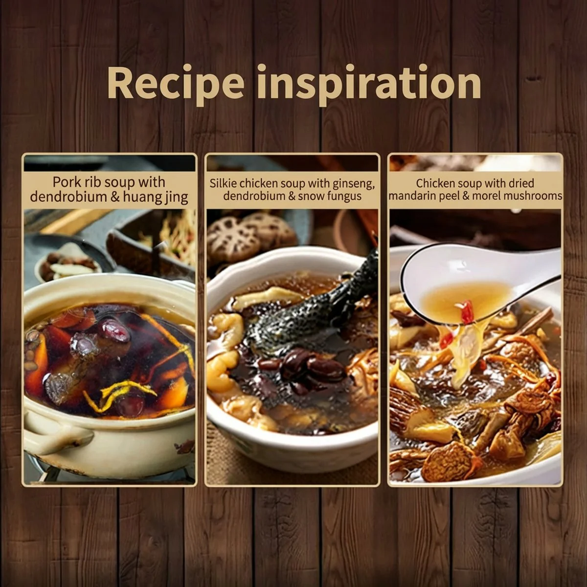 Kangmei Herbal Soup Mix (for Stewing) 600g – Limited Import - Chinese Herbal Soup Ingredients - Image 4