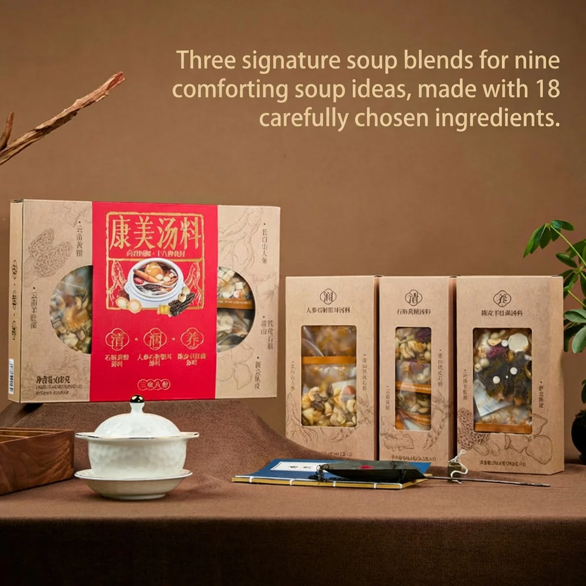 Kangmei Herbal Soup Mix (for Stewing) 600g – Limited Import - Chinese Herbal Soup Ingredients - Image 5