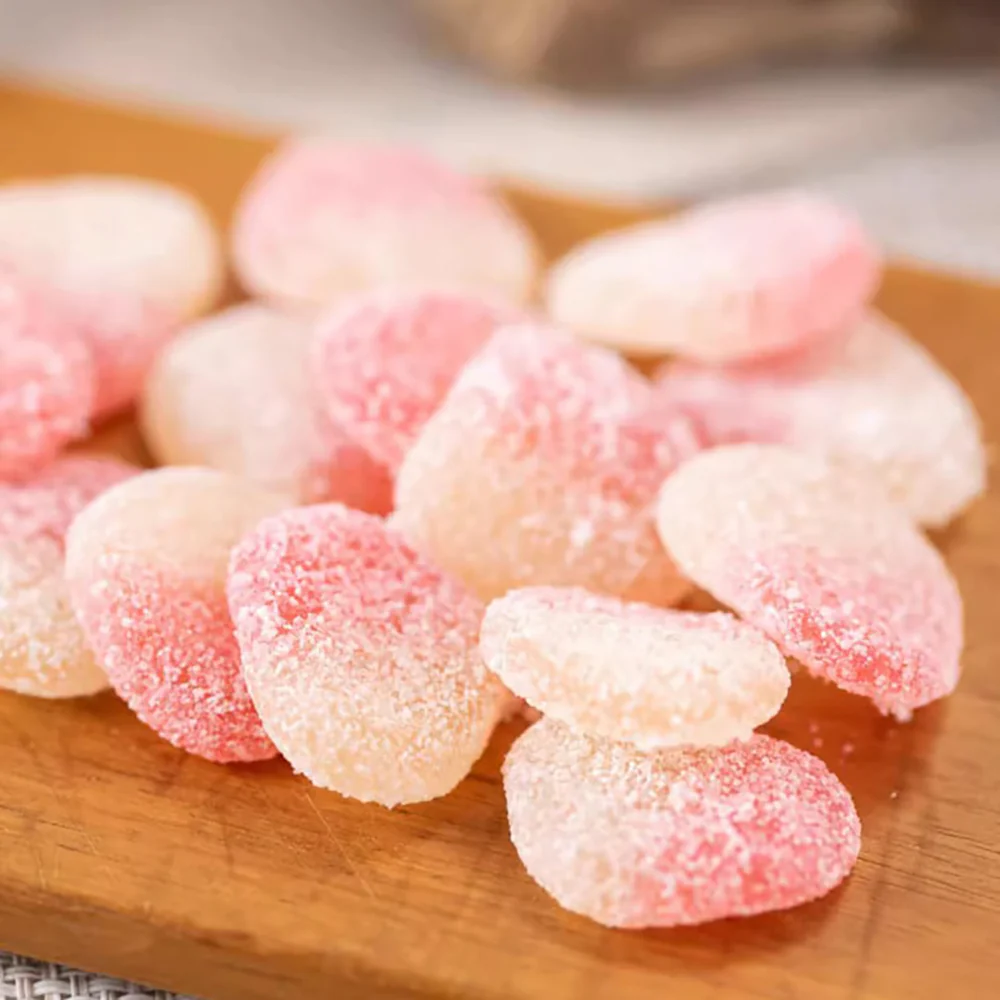 Kanro Pure Heart-Shaped Plum Gummies - 52g - Image 3
