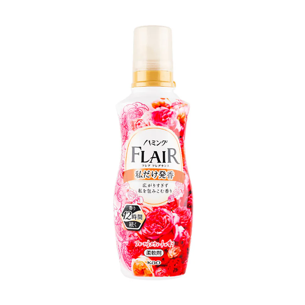 Kao FLAIR Fabric Softener - Sweet Rose Scent, 520ml - Image 4