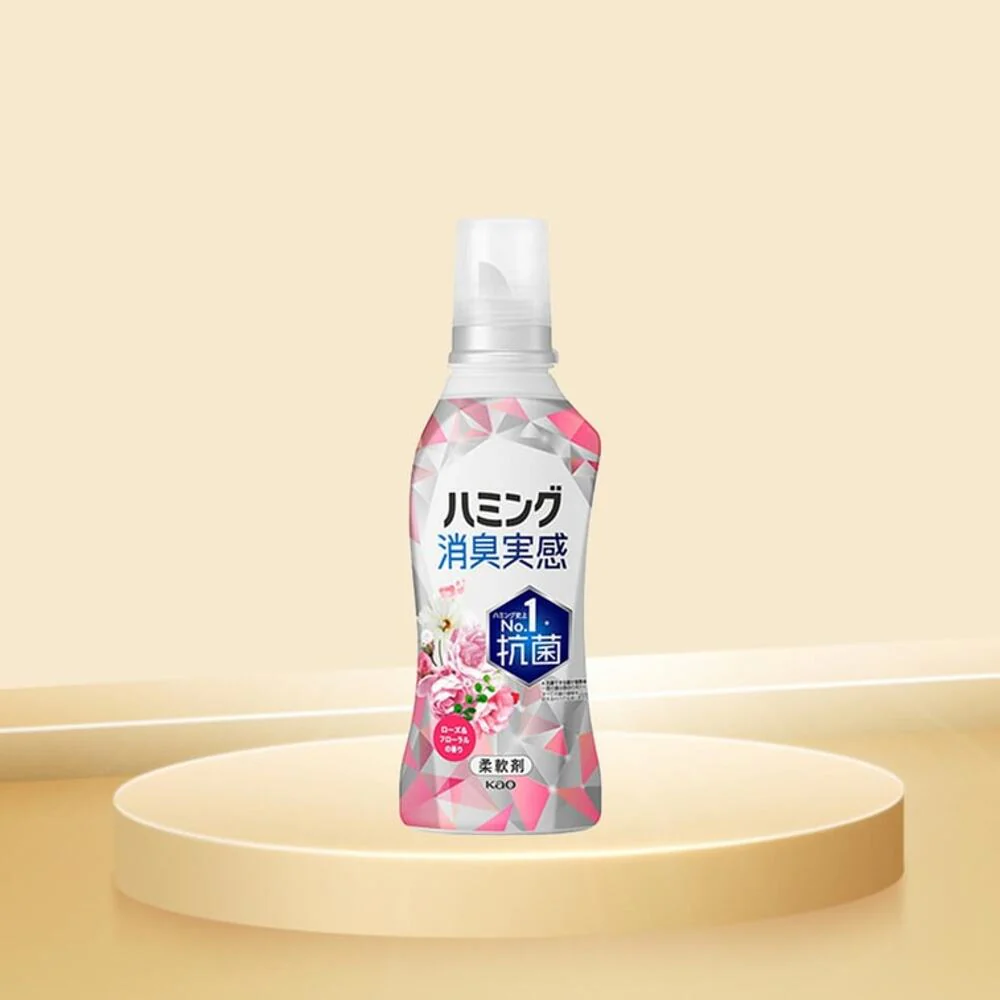Kao Humming Fine Rose Fabric Softener 530ml - Image 2
