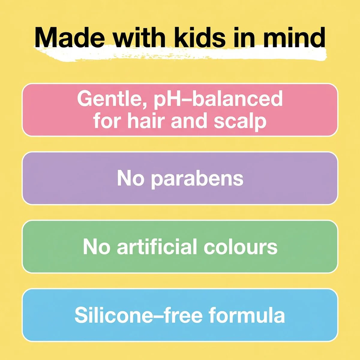 Kao Merit Kid's Foaming Shampoo 330ml - Image 3