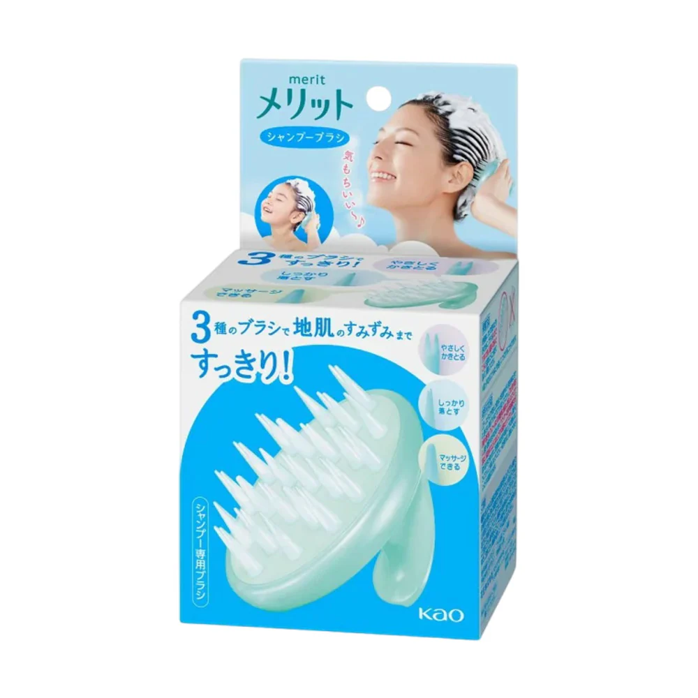 Kao Merit Shampoo Brush - 1 Piece - Scalp Massager
