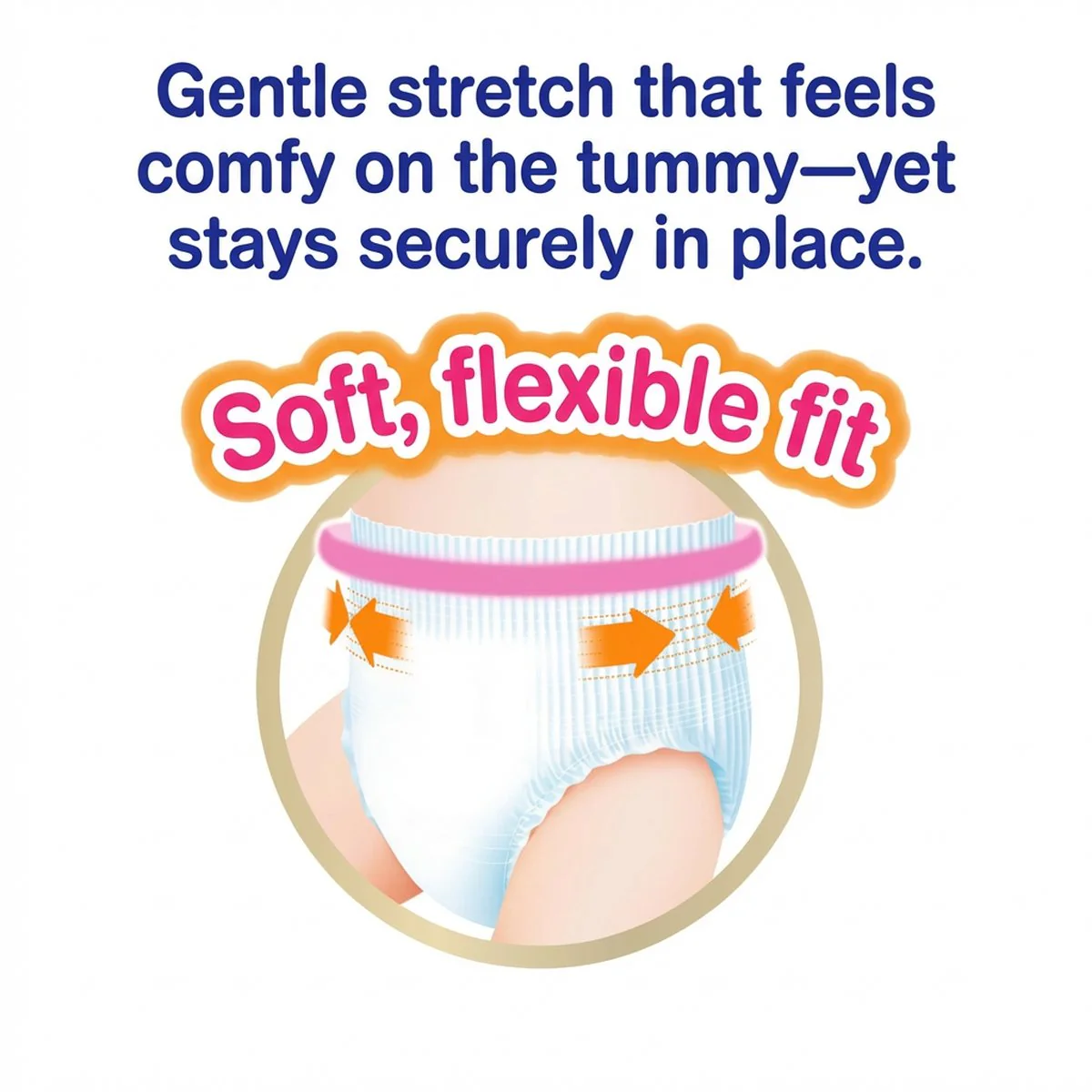 Kao Merries Baby Nappy Pants L 9kg 44 Pack - Image 2