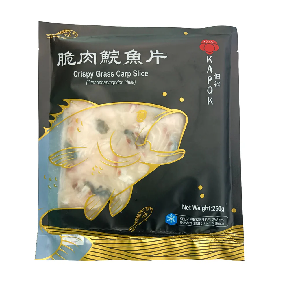 Kapok Frozen Crispy Grass Carp Slice - 250g - Image 2
