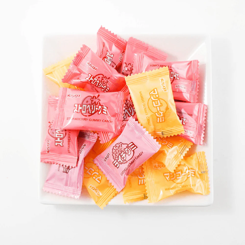 Kasugai Fruit Gummy Candy Assortment - 102g - Image 4
