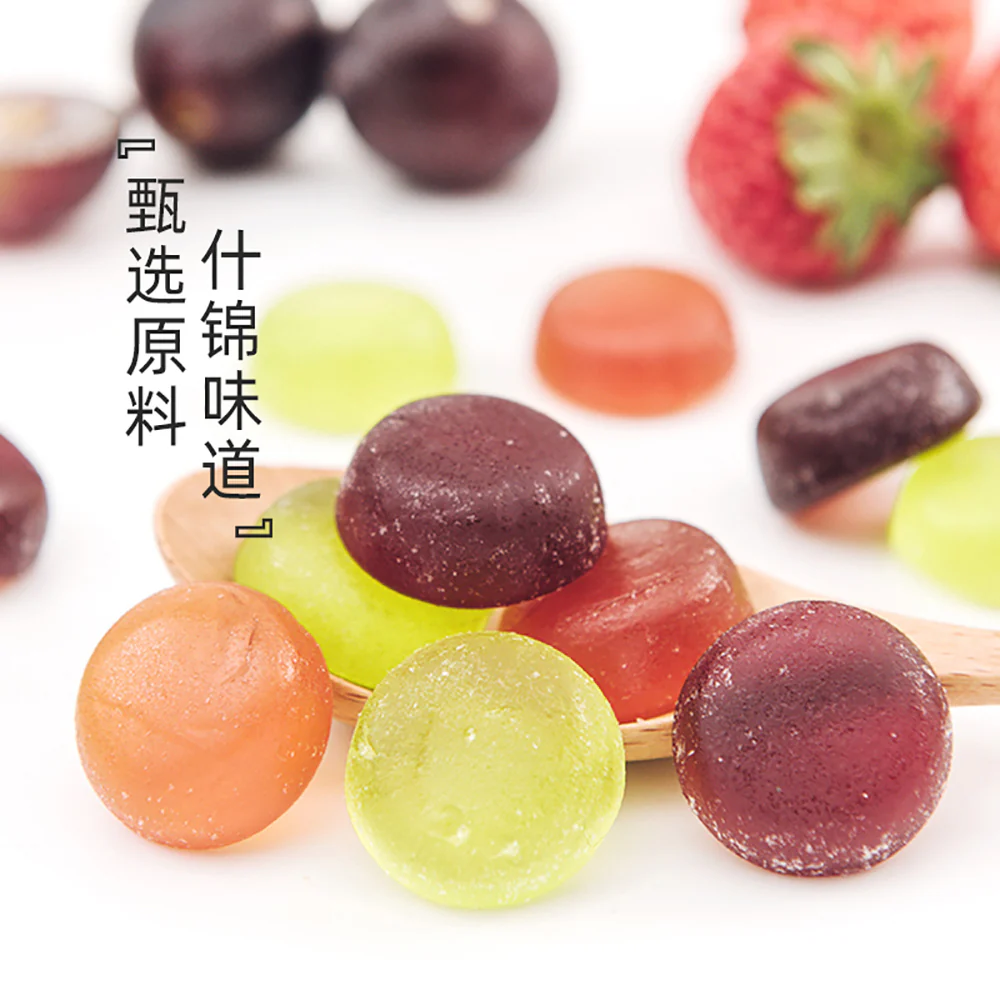 Kasugai Fruits Mix Gummy Candy - 102g - Image 3