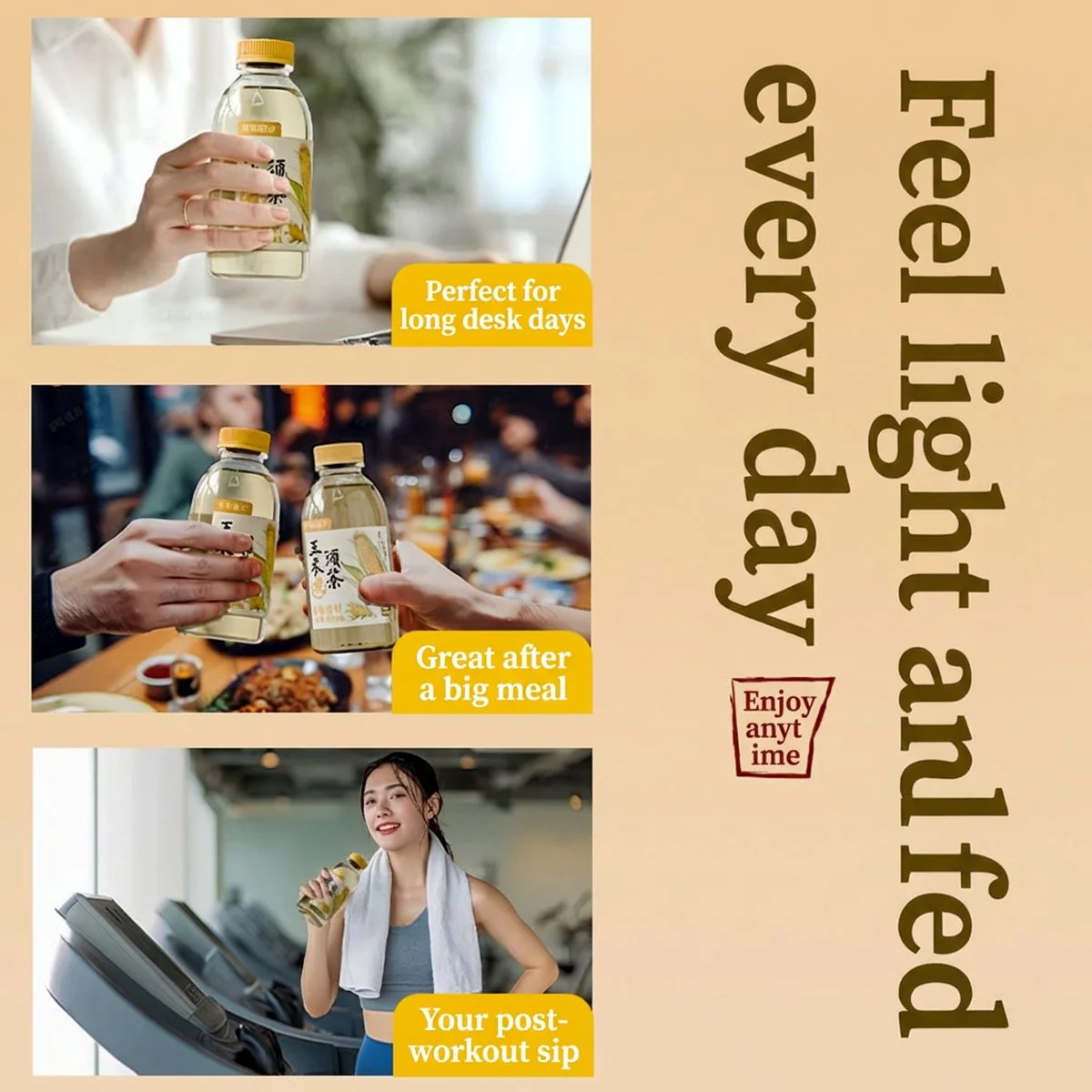Kekemanfan Corn Silk Tea Drink 450ml x 20 Bottles - Image 5