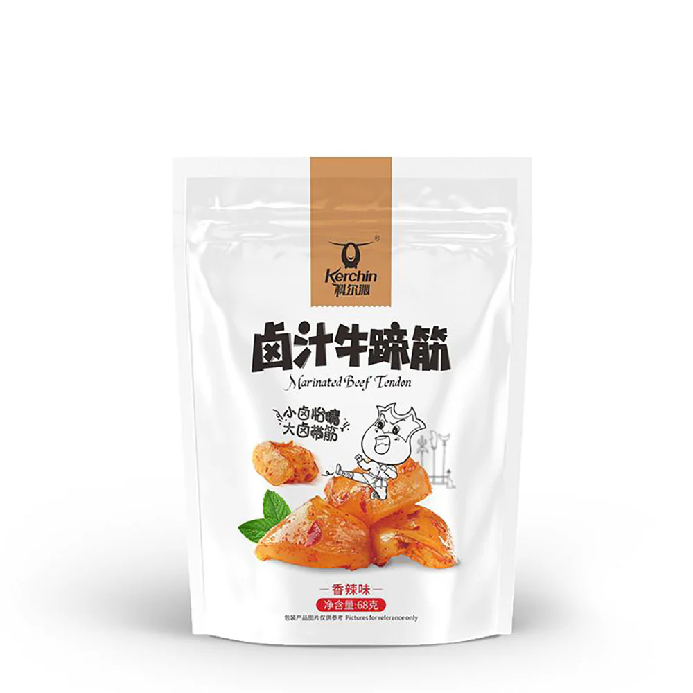 Kerchin Spicy Marinated Beef Tendon - 68g - Image 4
