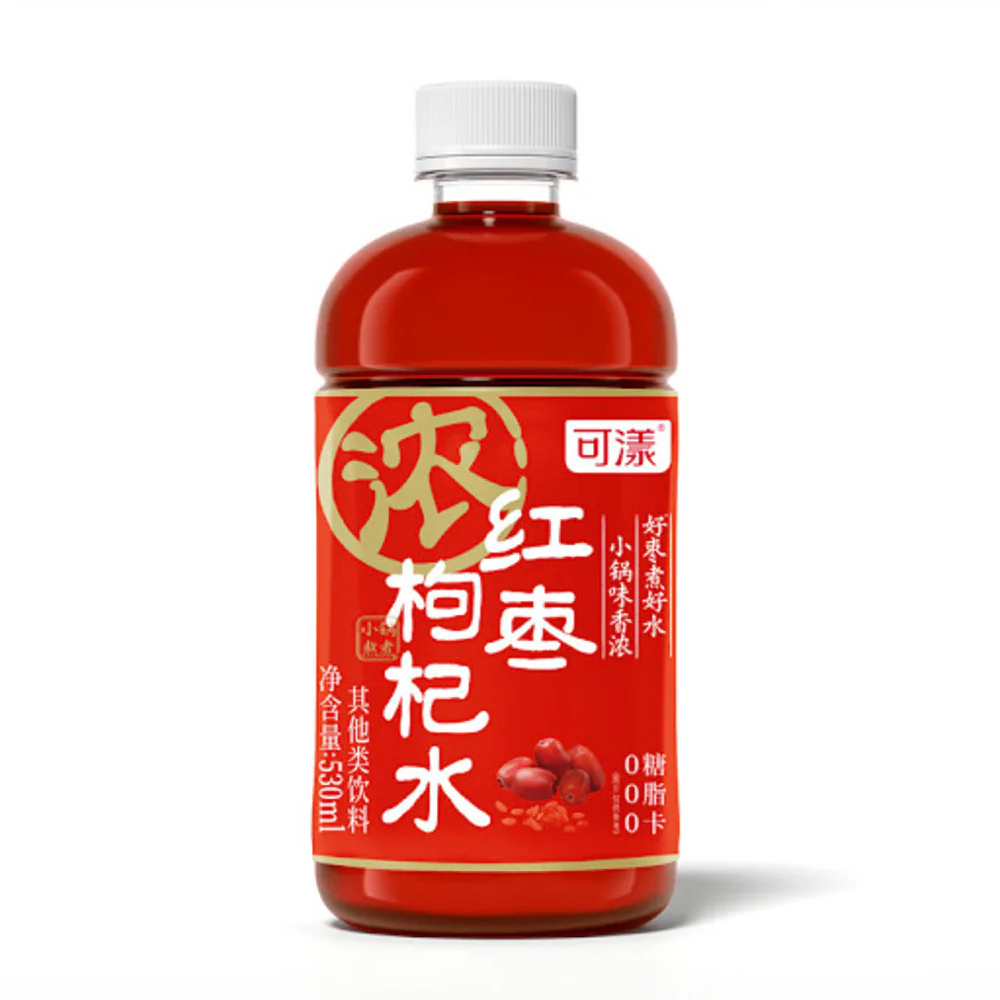 Keyang Jujube & Goji Berry Herbal Infusion Drink 530ml – Zero Sugar, Zero Fat