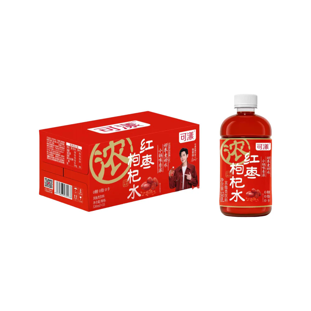 Keyang Red Date & Goji Berry Infused Water – 530ml × 15 Bottles