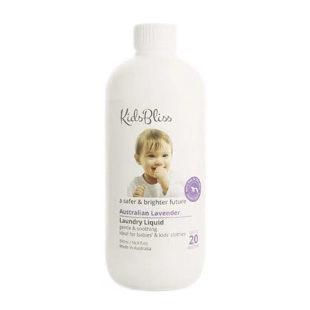 KidsBliss Natural Fresh Laundry Liquid for Babies - Lavender Scent, 500ml