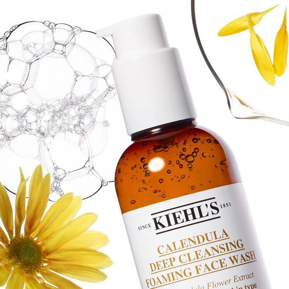 Kiehl's Calendula Deep Cleansing Foaming Face Wash - 230ml - Image 3