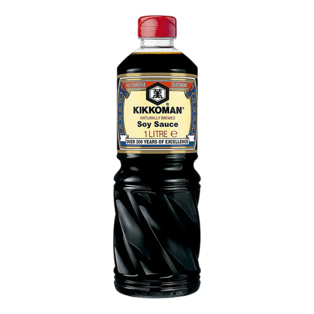 Kikkoman Naturally Brewed Soy Sauce 1 Litre
