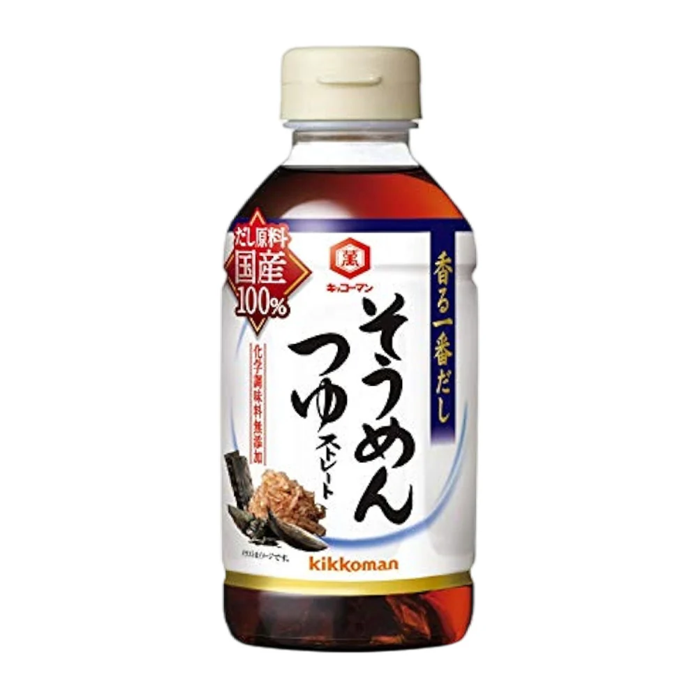 Kikkoman Somen Tsuyu (Bonito Dashi) 300ml - Ready-to-Use Japanese Noodle Dipping Sauce