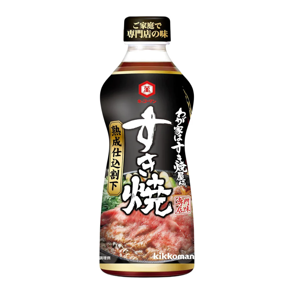 Kikkoman Sukiyaki Sauce 500ml - Japanese Hot Pot Base & Marinade