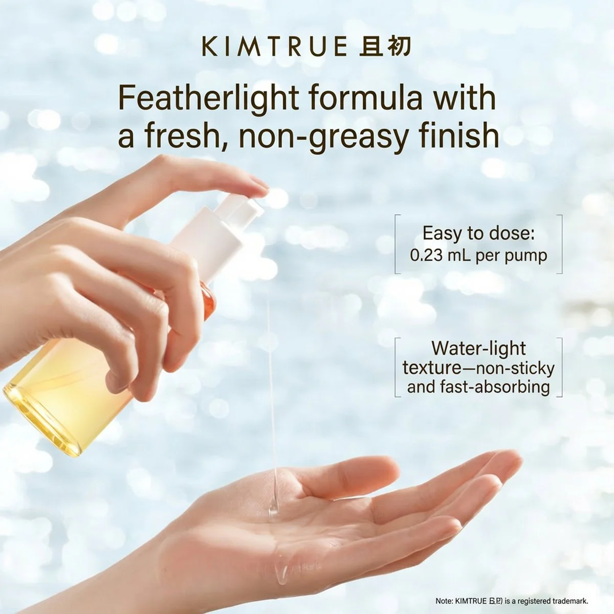 KIMTRUE Sunlit Red Pear Luminous Hair Oil 80ml - Image 2