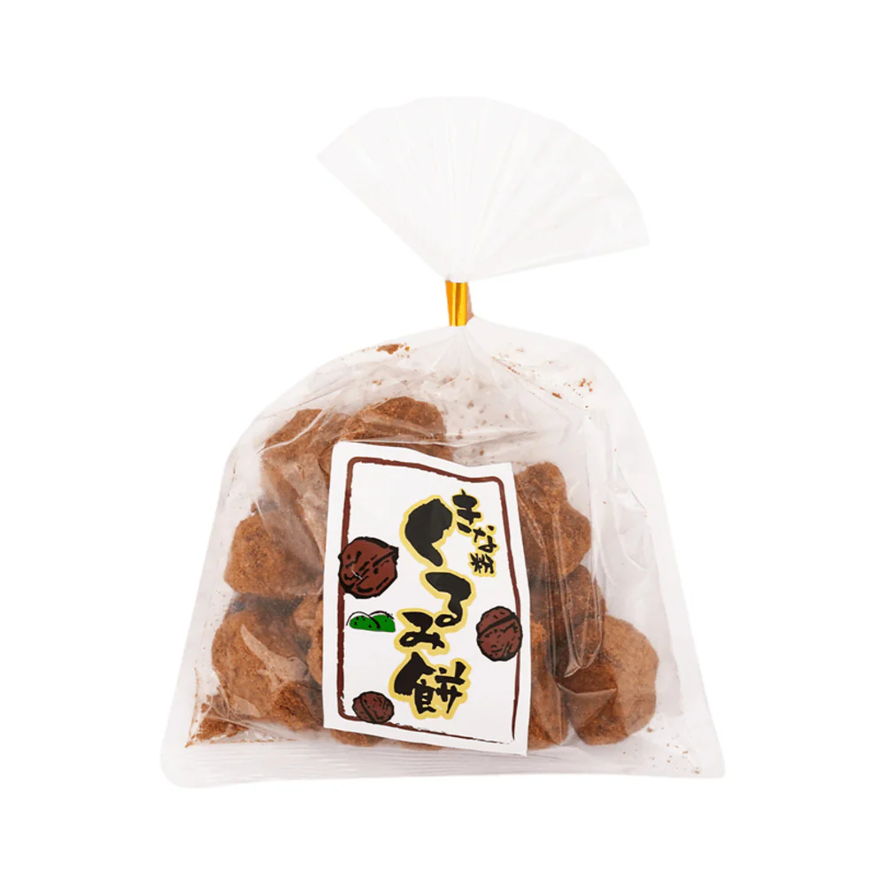 Kinako Walnut Mochi 220g – Japanese Roasted Soybean Powder Coated