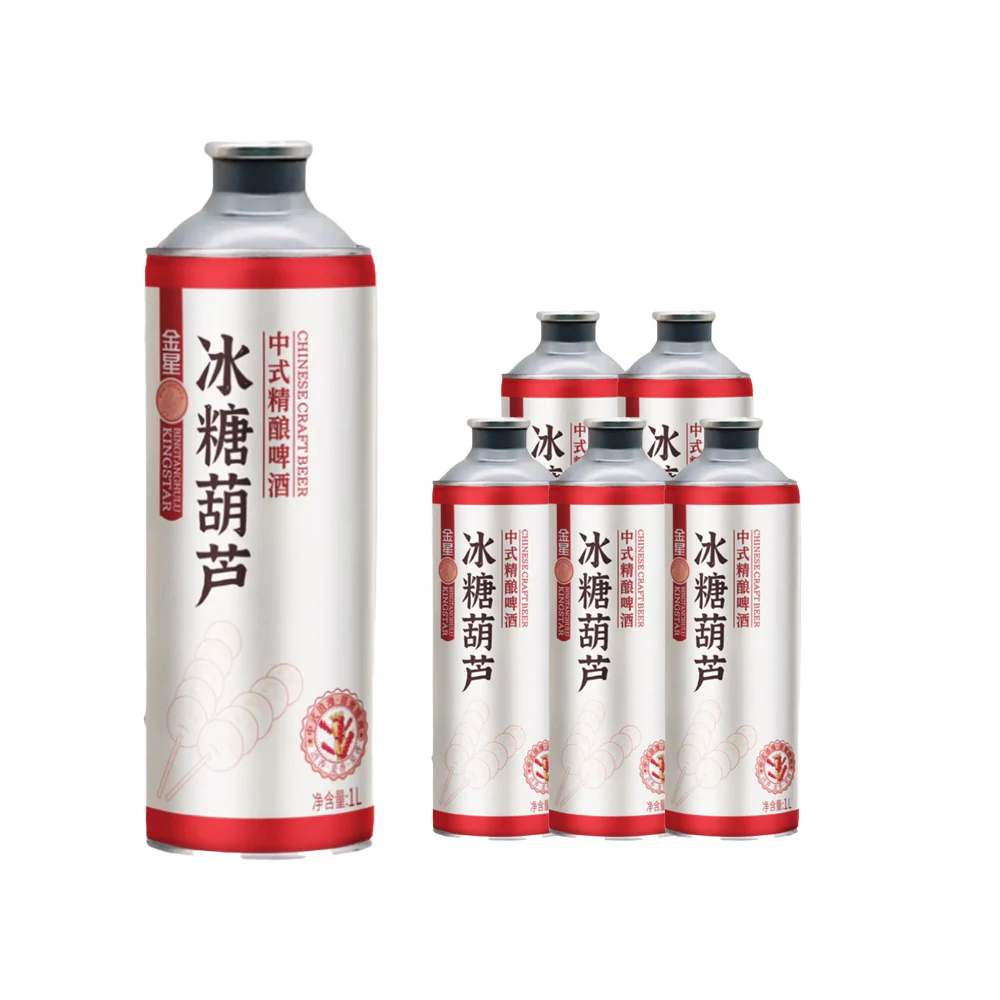 Kingstar Ice Sugar Hawthorn Chinese Craft Beer 1L x 6 Bottles