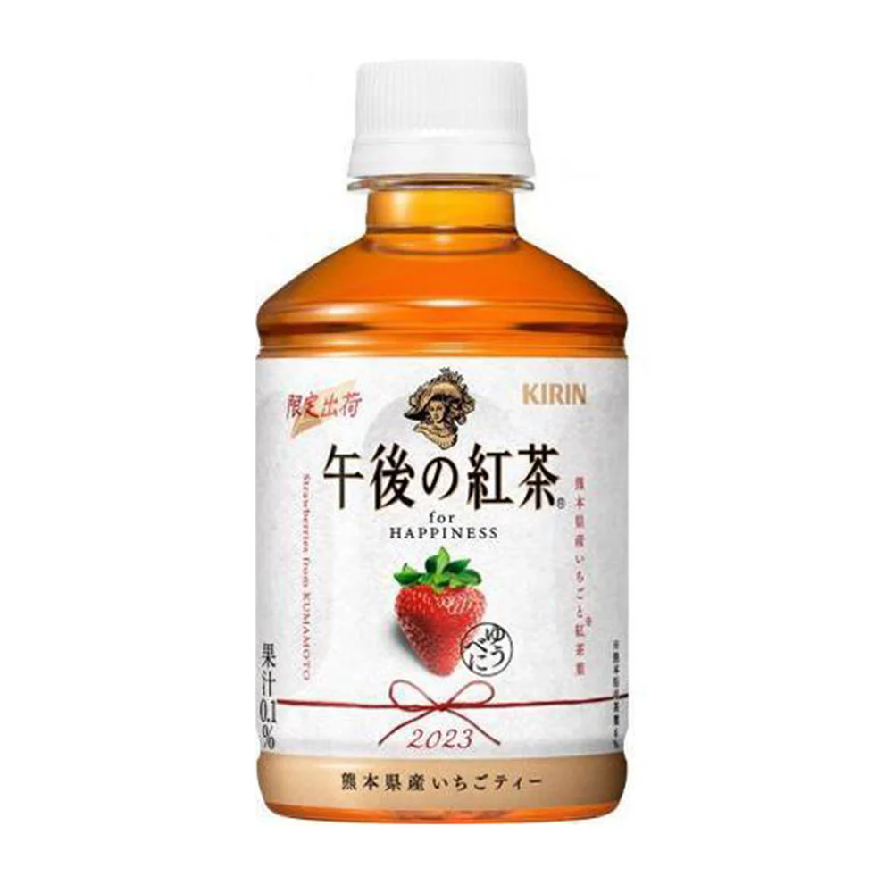 Kirin Afternoon Strawberry Black Tea - 280ml