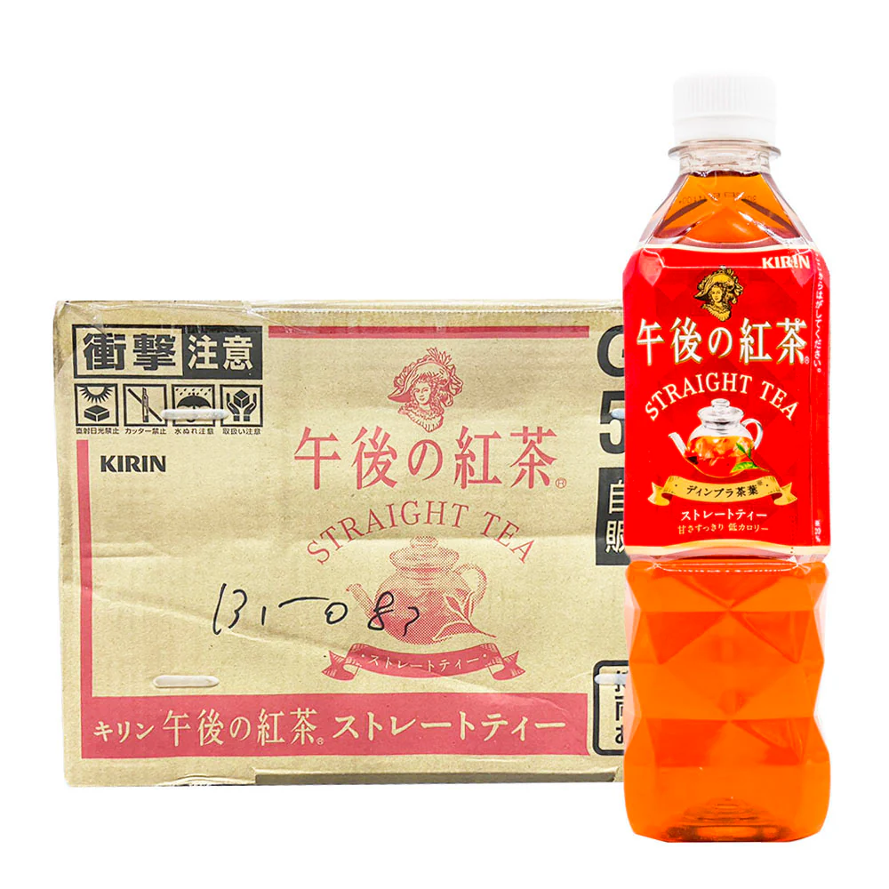 Kirin Afternoon Tea Series Straight Tea 500ml - Box of 24