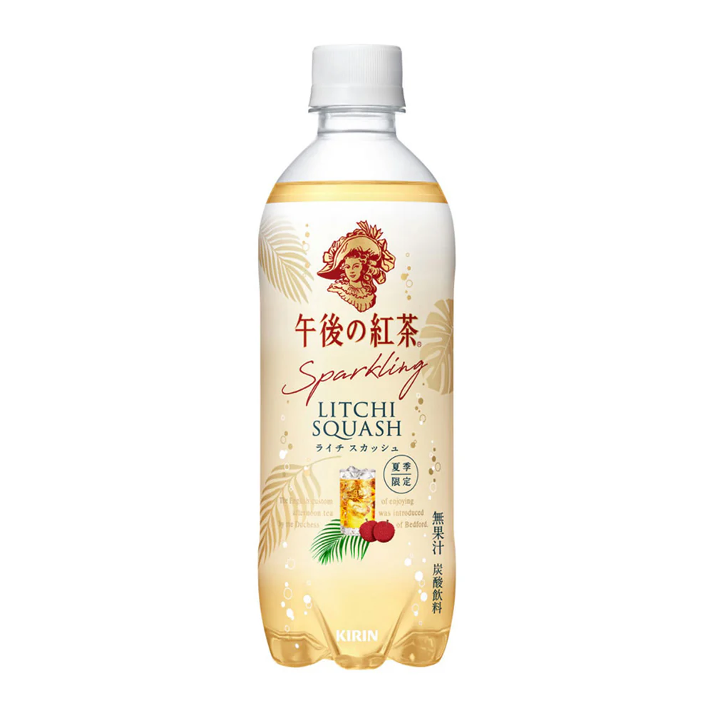Kirin Afternoon Tea Series Summer Limited Lychee Sparkling Drink 500ml