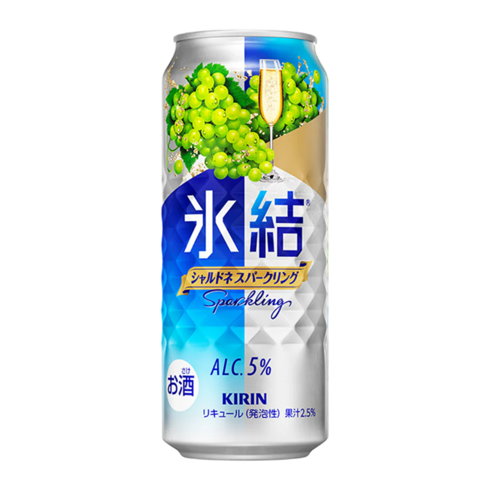Kirin Hyoketsu Strong White Grape Sparkling Chu-Hi 5% ALC – 500ml Can