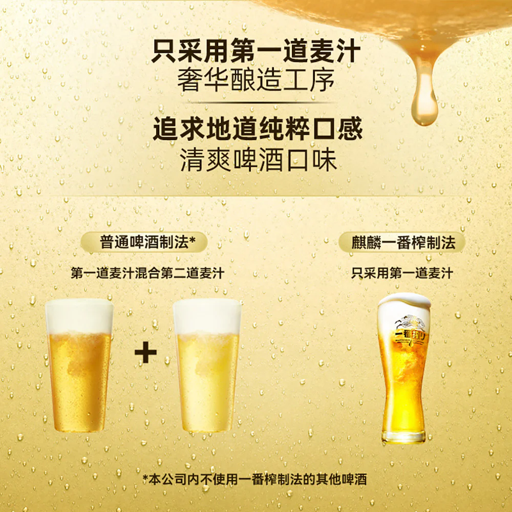 Kirin Ichiban Shibori Beer - 135ml x 6 - Image 5