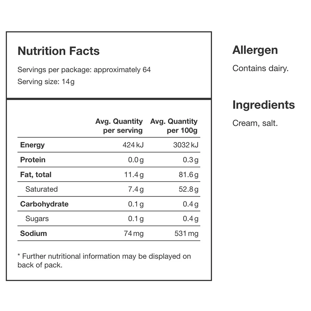 Kirkland Grass-Fed Salted Butter - 227g - Image 4