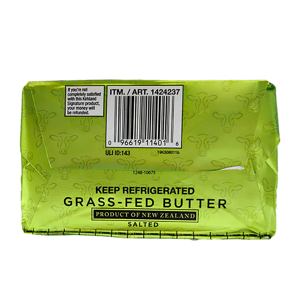 Kirkland Grass-Fed Salted Butter - 227g - Image 5