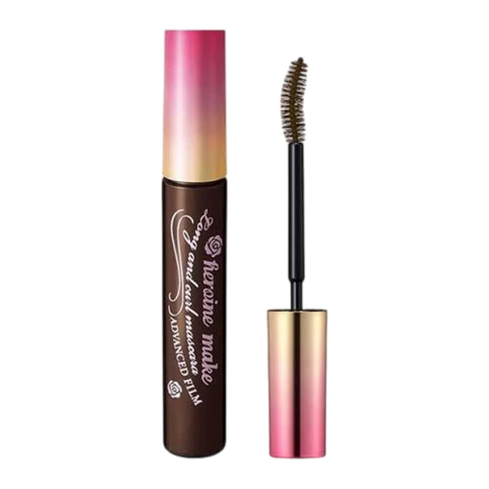 Kiss Me Heroine Make Long & Curl Advanced Film Mascara - Brown 6g - Image 2