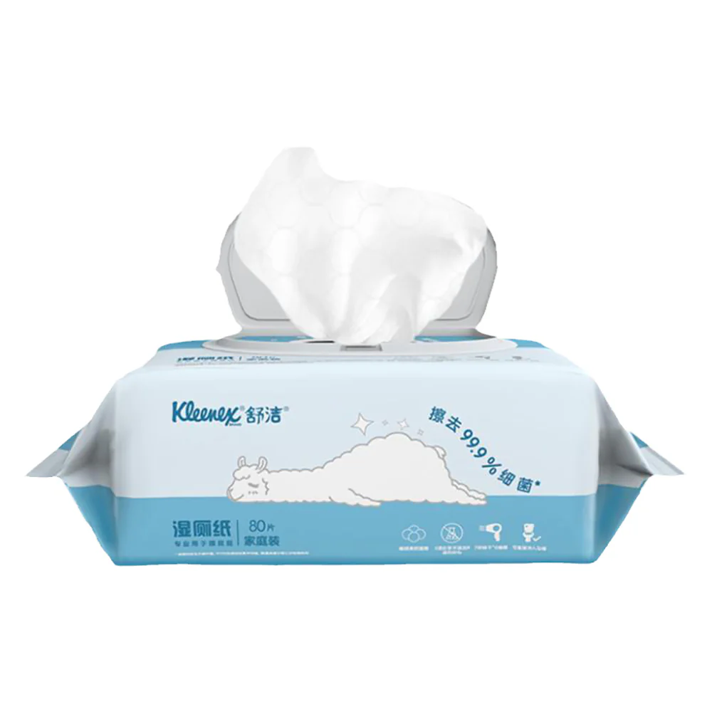 Kleenex Wet Toilet Paper - 80 Sheets