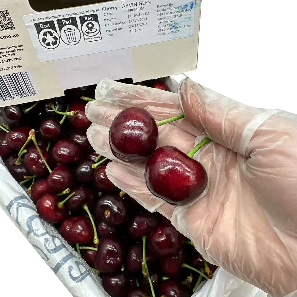 Koala Cherries Arvin Glen Premium Australian Cherries 30–32mm Gift Box ~2kg - Image 3