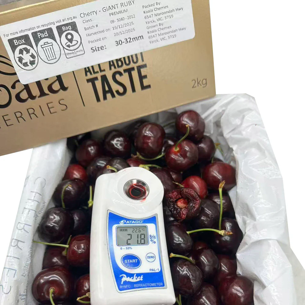 Koala Cherries Giant Ruby 30–32mm Cherry Gift Box 2kg - Image 2