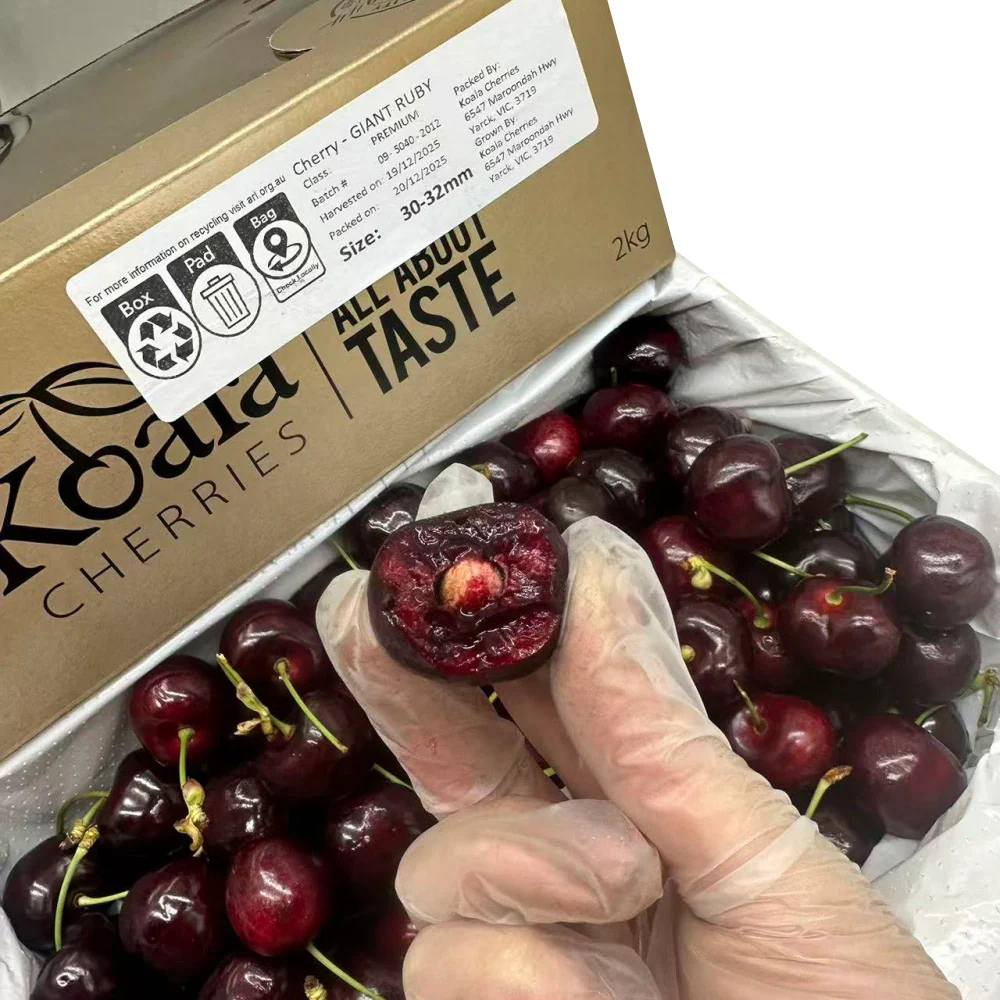 Koala Cherries Giant Ruby 30–32mm Cherry Gift Box 2kg - Image 4
