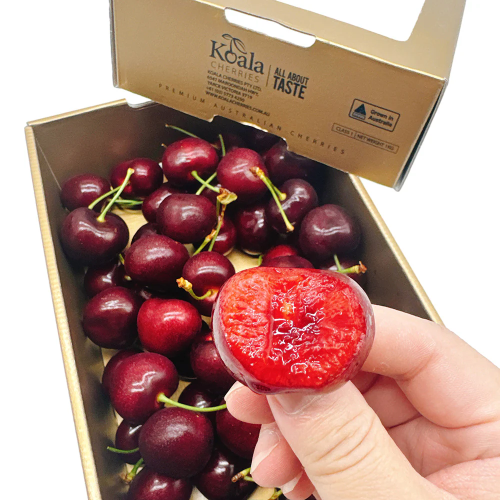 Koala Cherries Gift Box 34-36mm - 1kg - Image 3