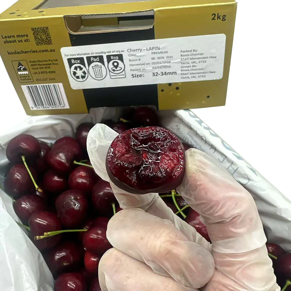 Koala Cherries Lapin Premium Cherries Gift Box 2kg (32–34mm) - Image 4