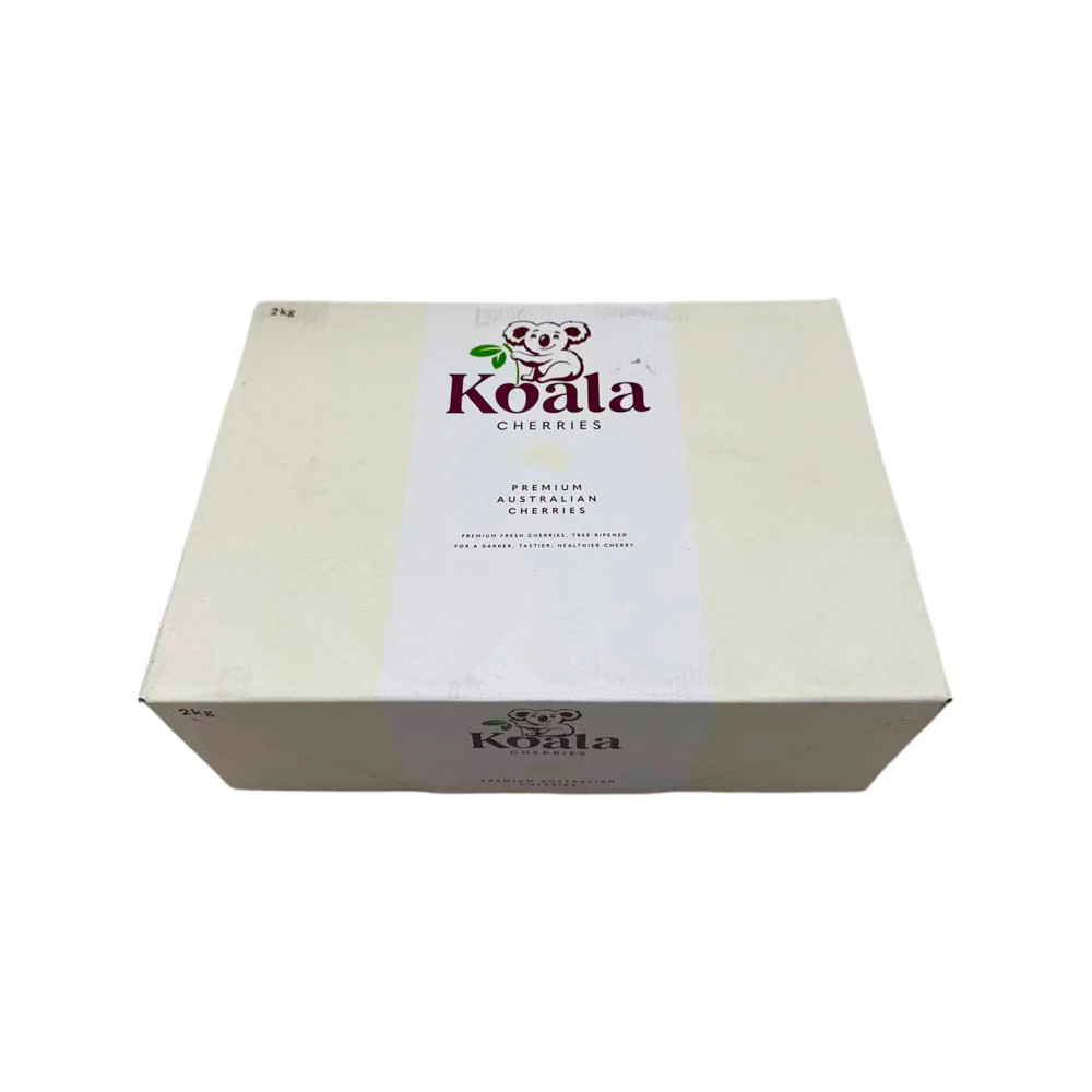 Koala Cherries Late Garnet Cherries 32–34mm Gift Box 2kg - Image 4