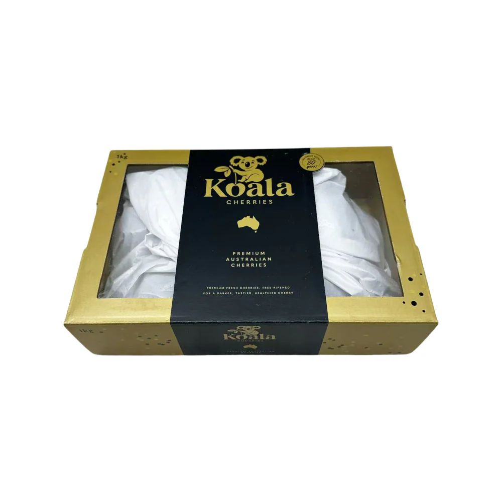 Koala Cherries Premium Gift Box 32–34mm – 1kg - Image 4