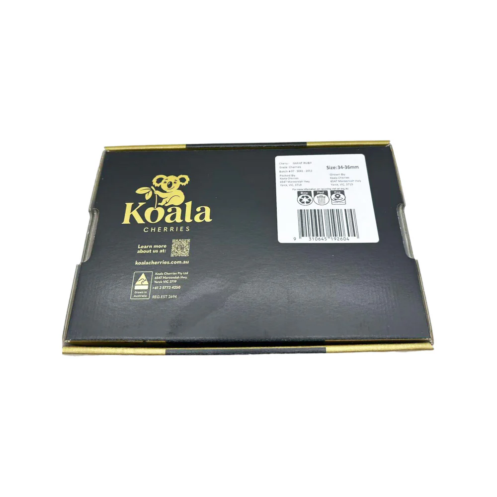 Koala Cherries Premium Gift Box 34–36mm - 1kg - Image 6