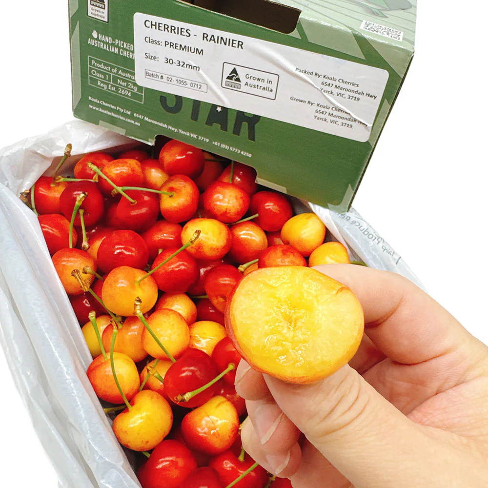Koala White Cherries Gift Box - 2kg - Image 2
