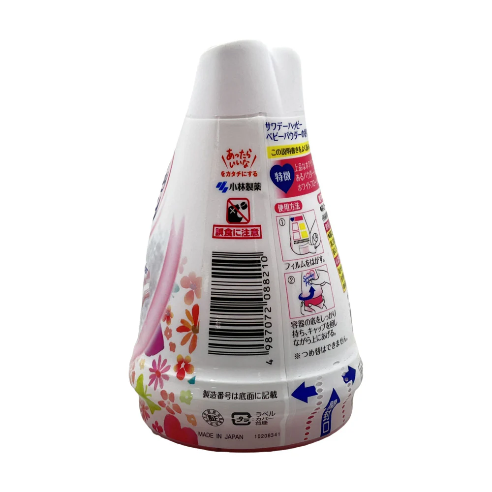 Kobayashi Sawaday Happy Solid Air Freshener - Baby Powder 120g - Odor Neutralizer - Image 2