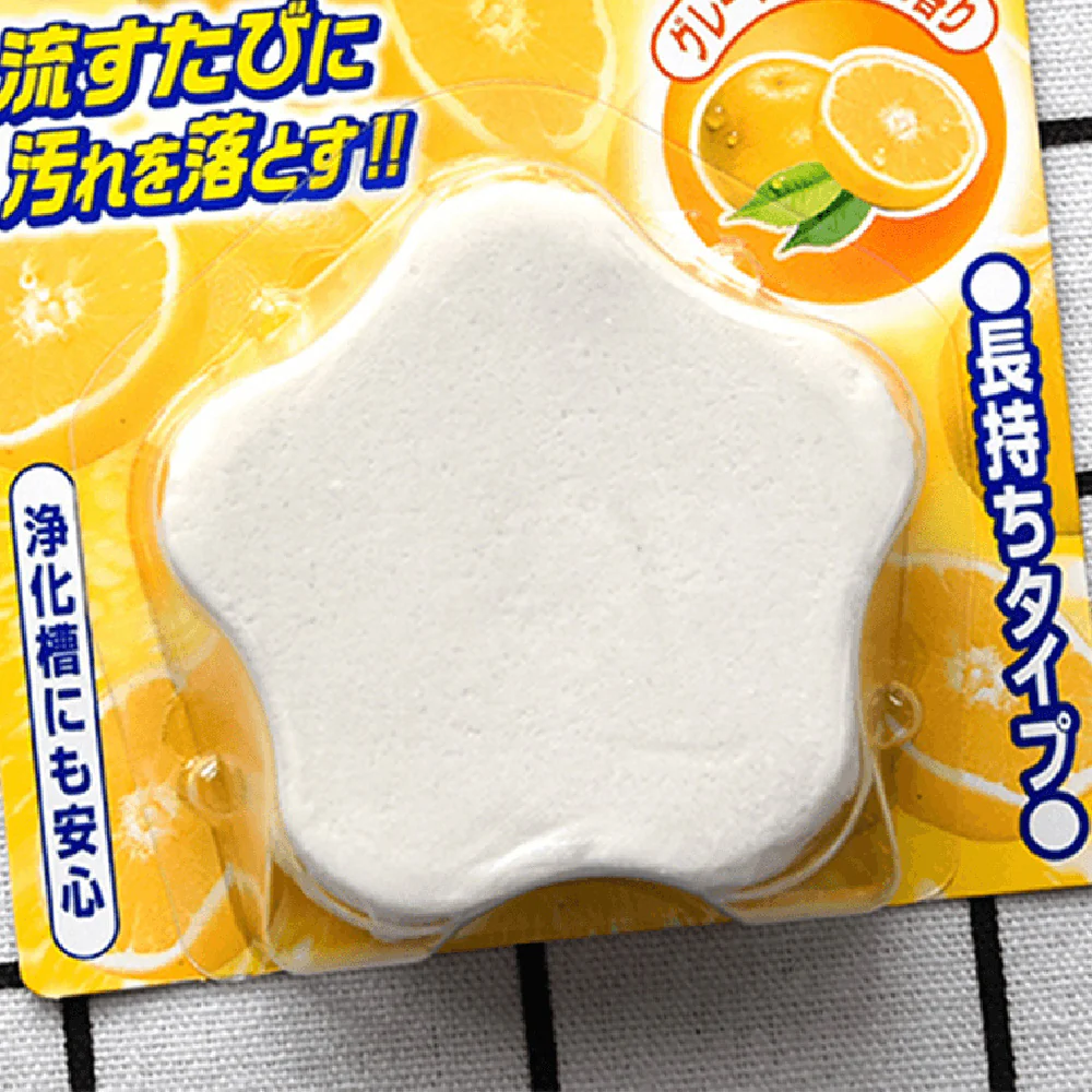 Kobayashi Toilet Cleaning Block - Orange Scent, 120g - Image 2