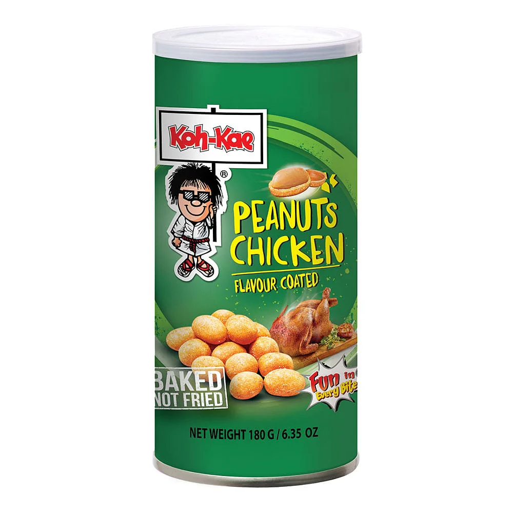 Koh Kae Chicken Flavour Coated Peanuts - 230g