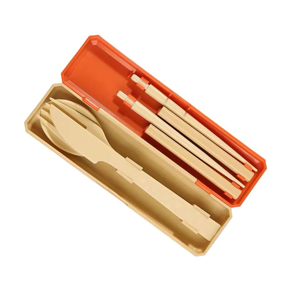 Kokubo Portable Cutlery Set - Red - Image 2